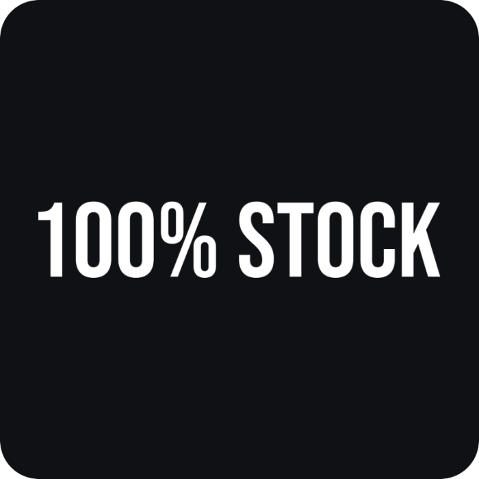 100% Stock - rezaná nálepka na auto
