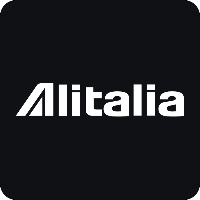 Nálepka Alitalia logo na auto