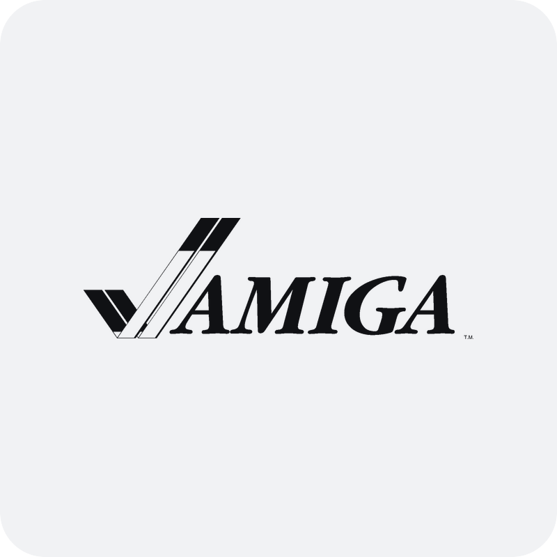 Amiga logo Nálepka Amiga logo na auto