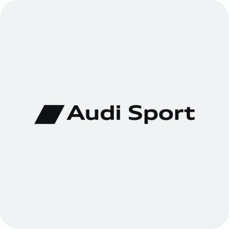 Nálepka Audi Sport logo na auto