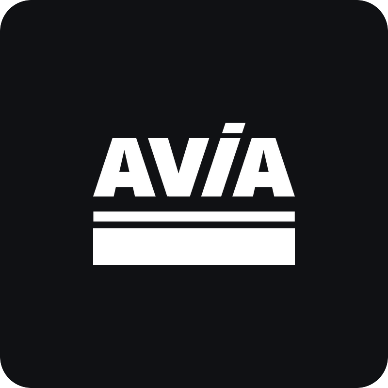 Avia logo Nálepka Avia logo na auto