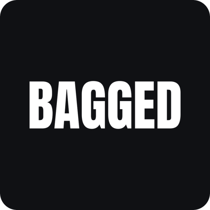 Nálepka Bagged - rezaná nálepka na auto