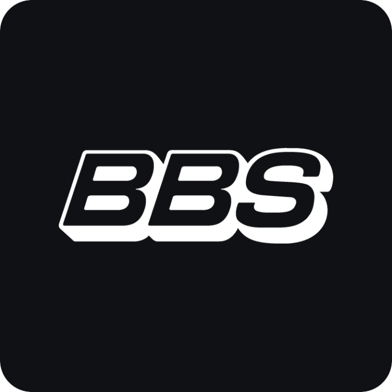 Nálepka BBS logo na auto