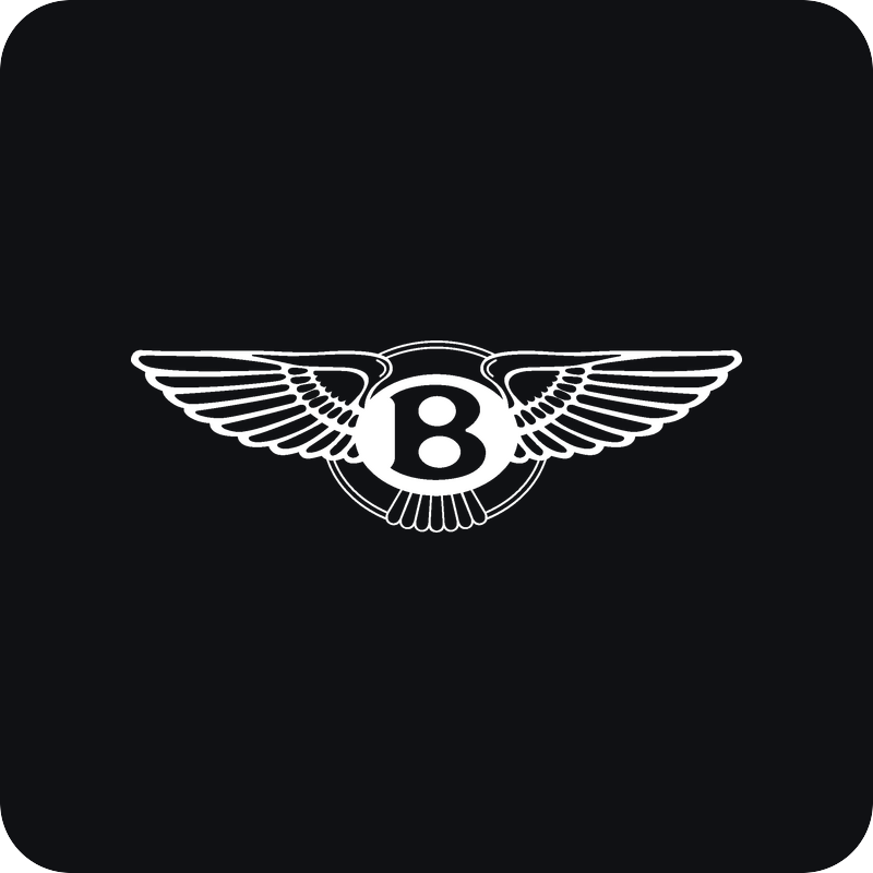 Bentley logo Nálepka Bentley logo na auto