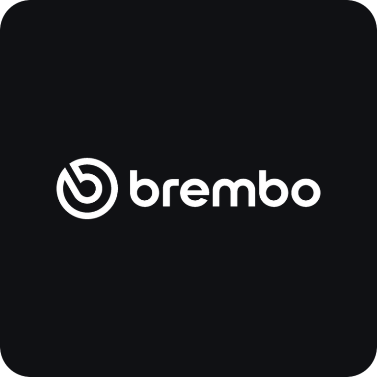 Nálepka Brembo logo na auto