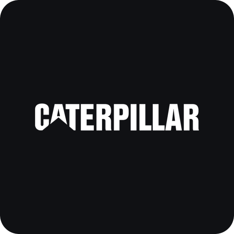Nálepka Caterpillar logo na auto