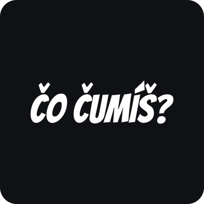 Nálepka Čo čumíš? - rezaná nálepka na auto