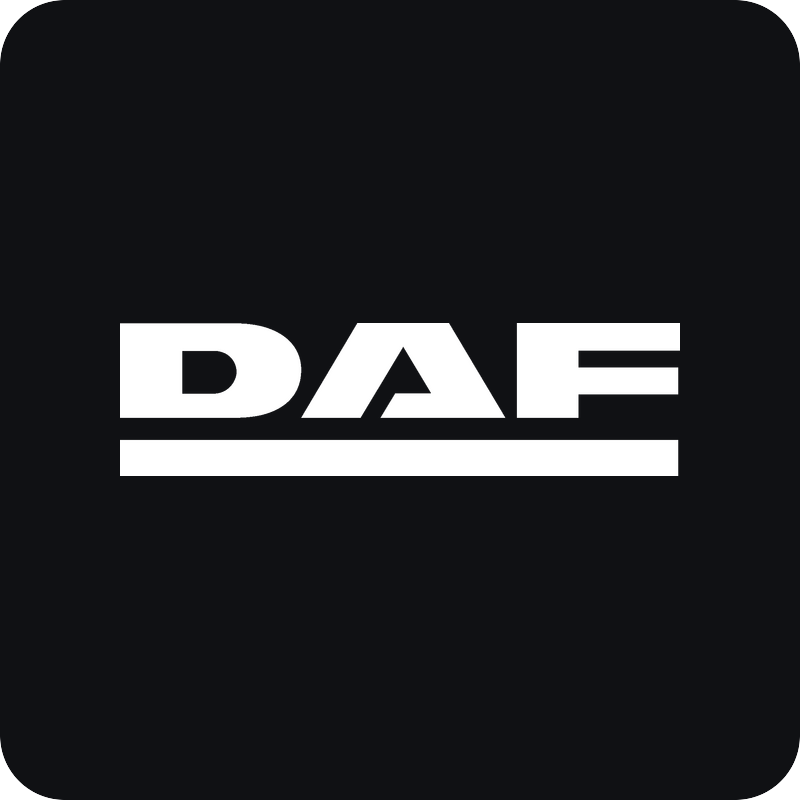 DAF logo Nálepka DAF logo na auto