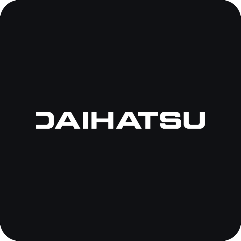 Nálepka Daihatsu logo na auto