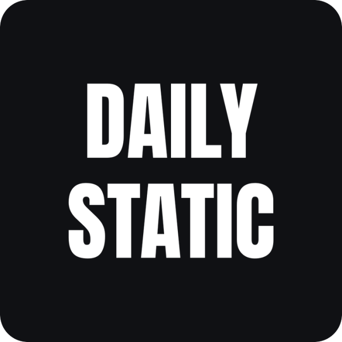 Nálepka Daily Static - rezaná nálepka na auto
