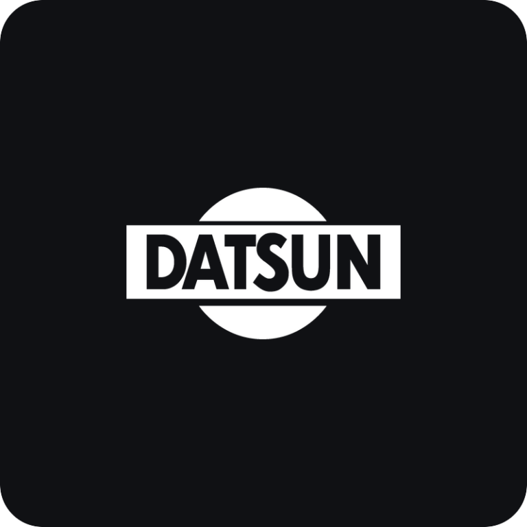 Nálepka Datsun logo na auto