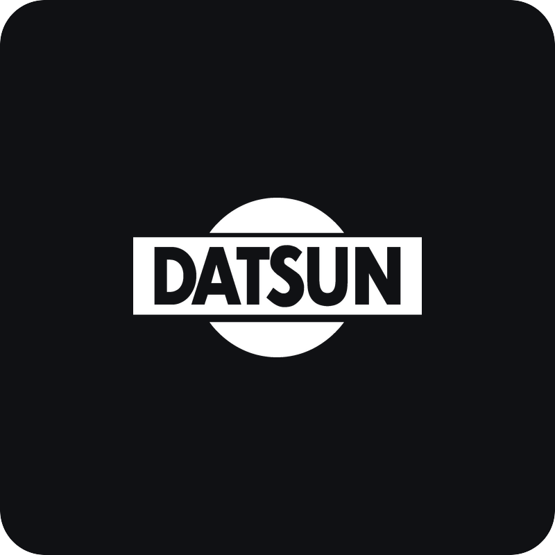 Datsun logo Nálepka Datsun logo na auto