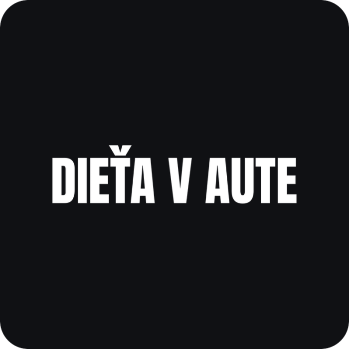 Dieťa v aute - nápis - rezaná nálepka na auto