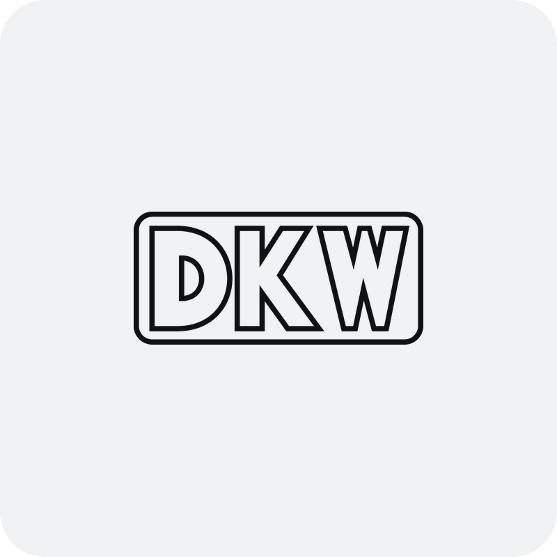 DKW logo Nálepka DKW logo na auto