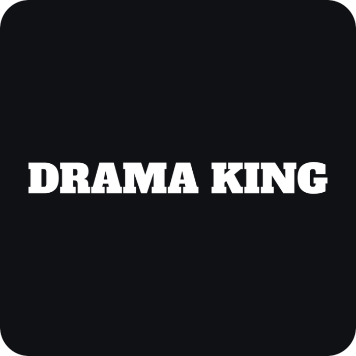Drama King - rezaná nálepka na auto