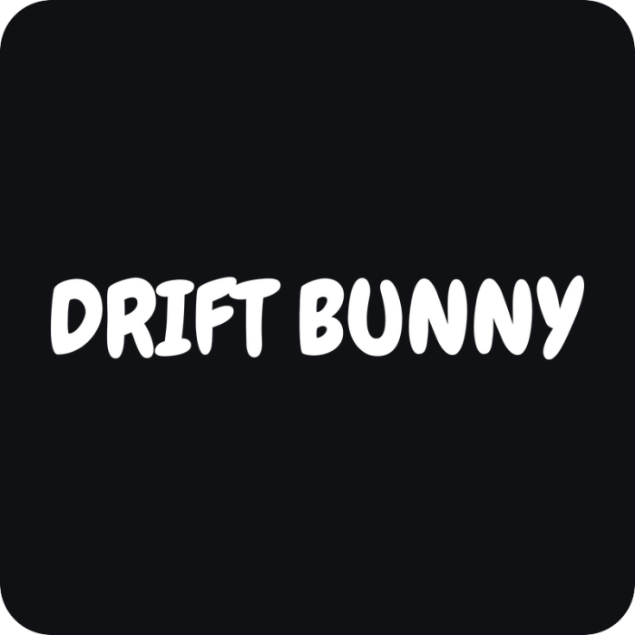 Nálepka Drift Bunny - rezaná nálepka na auto