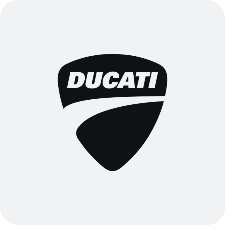 Nálepka Ducati logo na auto