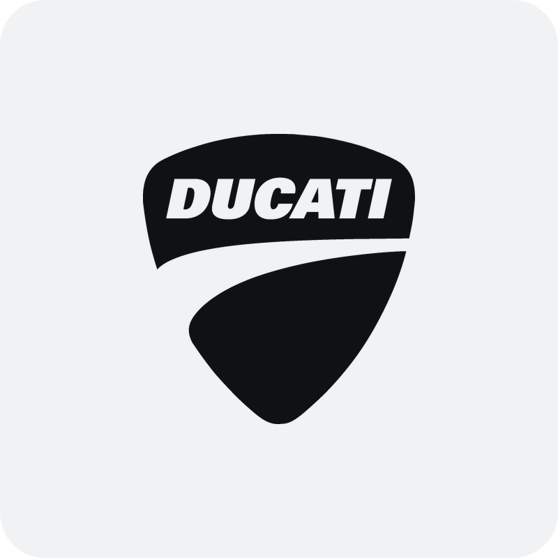 Ducati logo Nálepka Ducati logo na auto