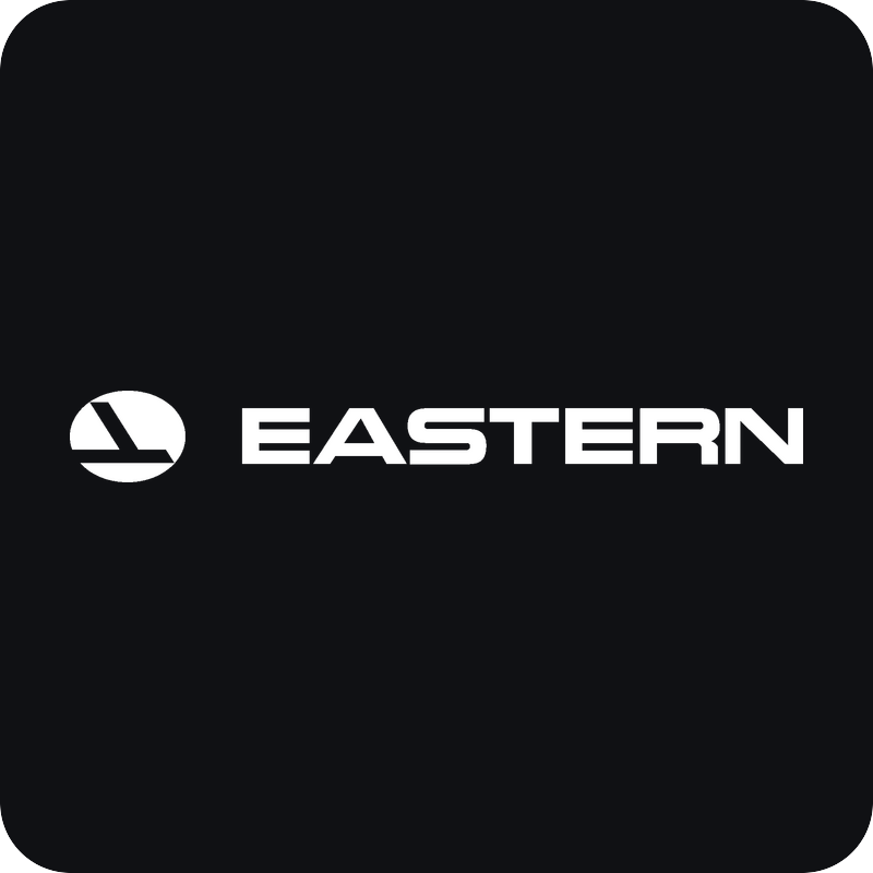 Eastern Air Lines logo Nálepka Eastern Air Lines logo na auto