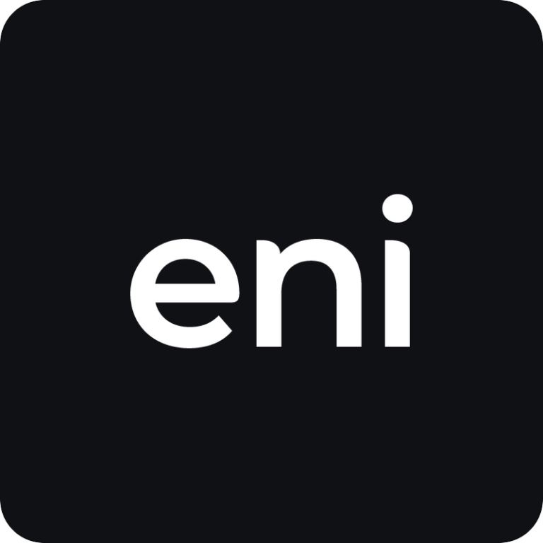 Nálepka Eni logo na auto