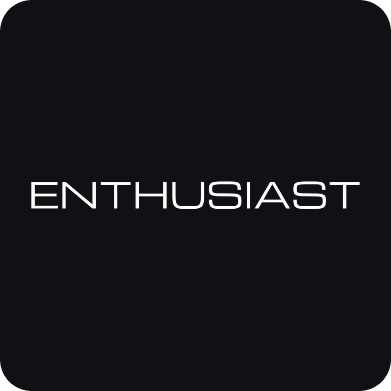Enthusiast Enthusiast - rezaná nálepka na auto