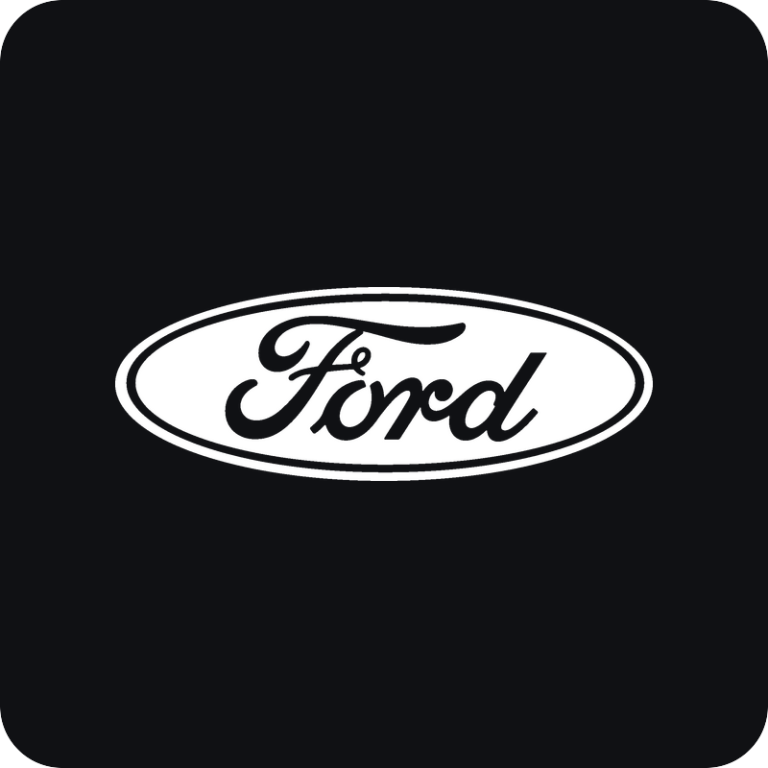 Nálepka Ford logo na auto