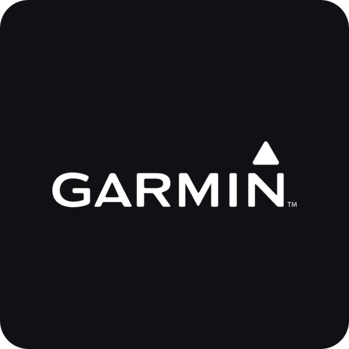 Garmin logo - rezaná nálepka na auto