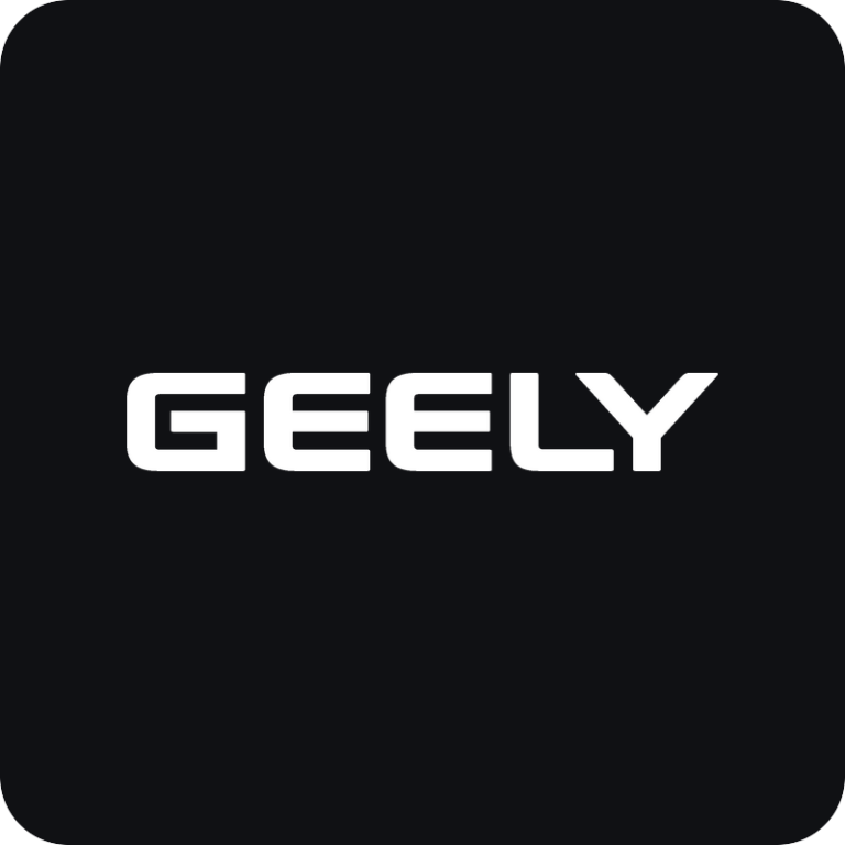 Nálepka Geely logo na auto
