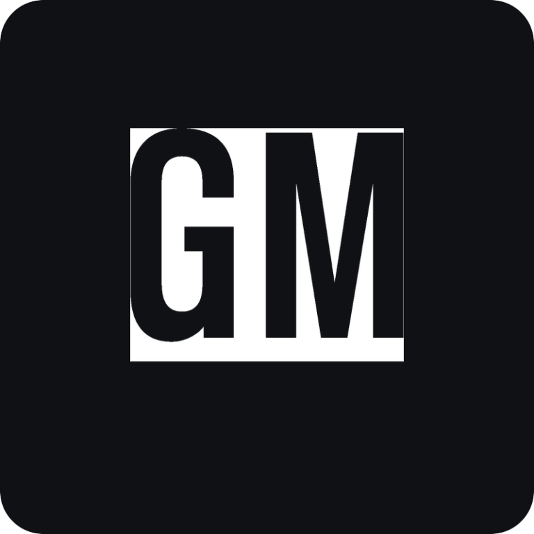 Nálepka General Motors logo na auto