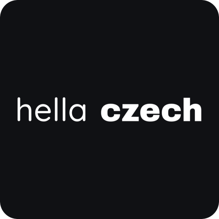 hella czech - rezaná nálepka na auto