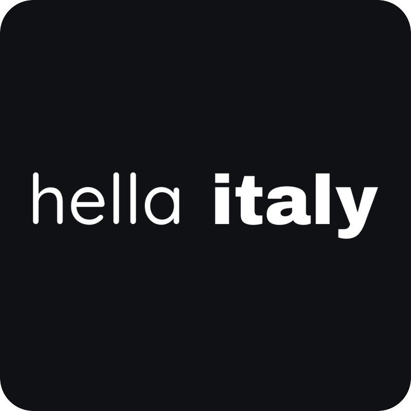 hella italy hella italy - rezaná nálepka na auto