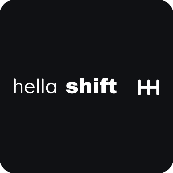 hellashift - rezaná nálepka na auto