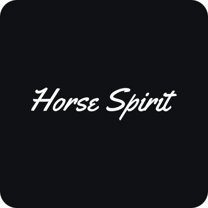 Nálepka Horse Spirit - rezaná nálepka na auto