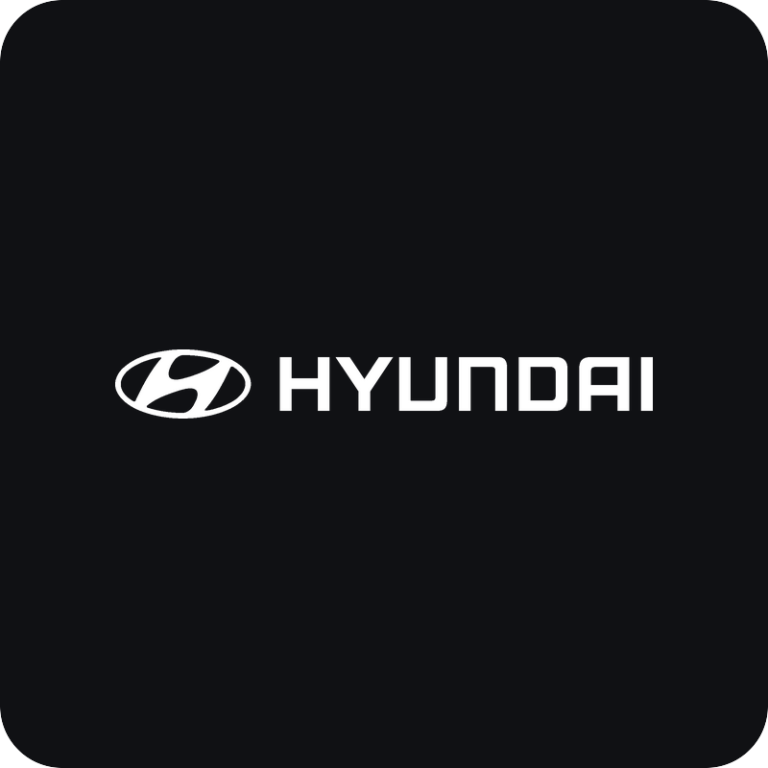 Nálepka Hyundai logo na auto