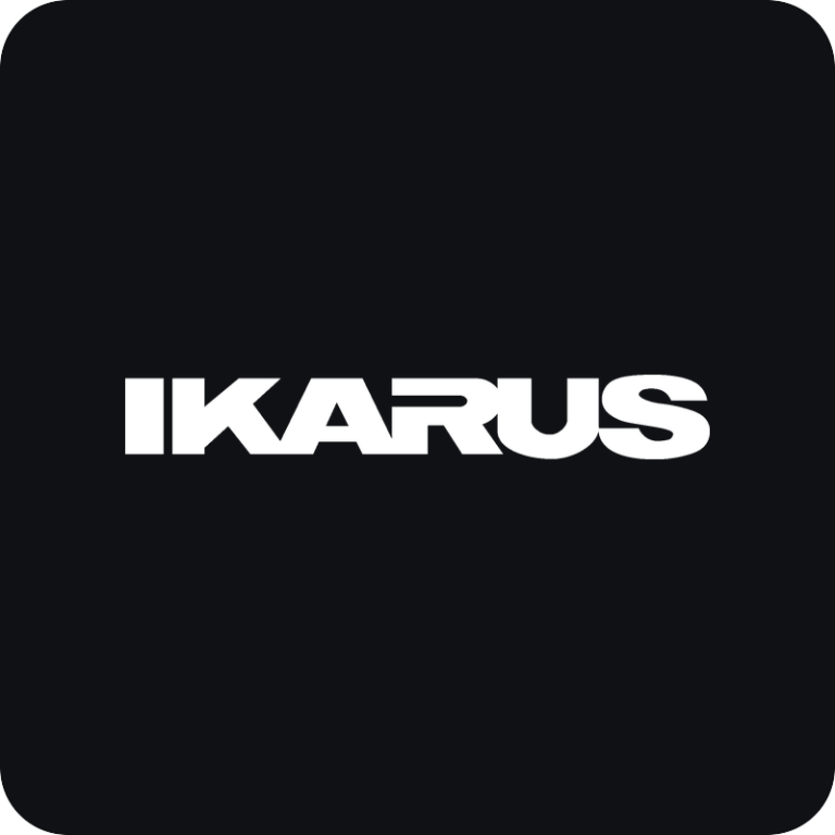 Nálepka Ikarus logo na auto