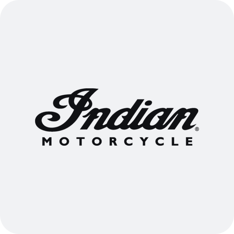 Nálepka Indian Motorcycle logo na auto