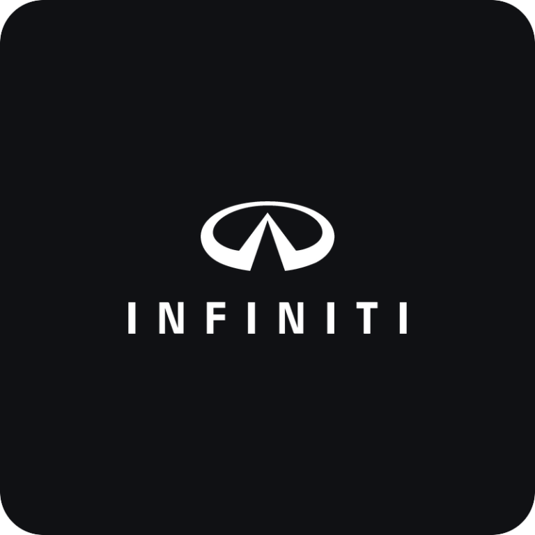 Nálepka Infiniti logo na auto