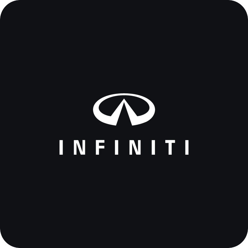 Infiniti logo Nálepka Infiniti logo na auto