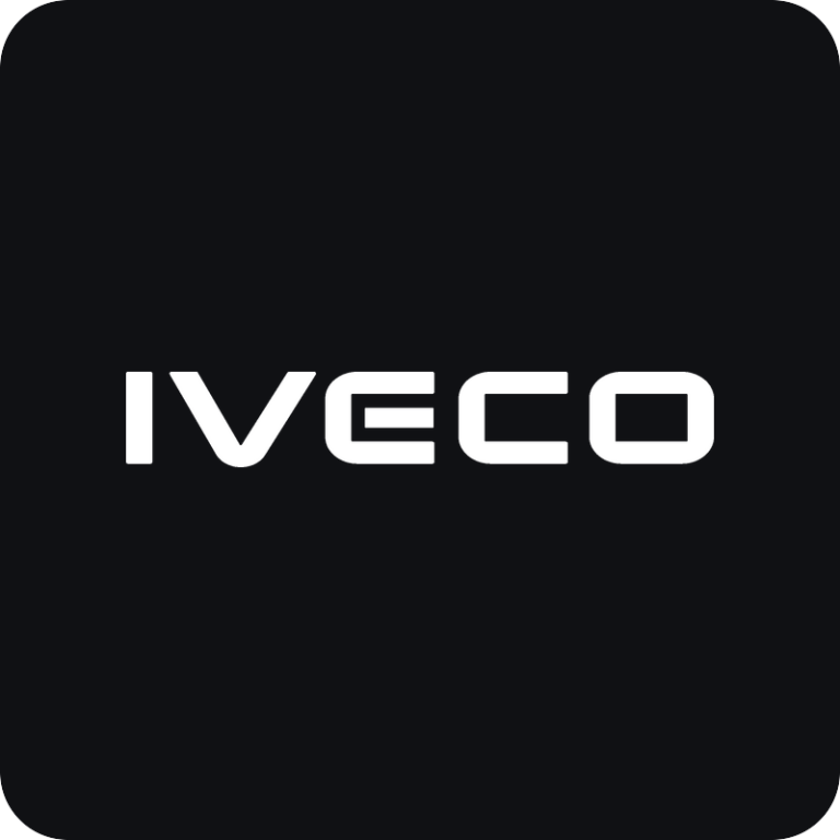 Nálepka Iveco logo na auto