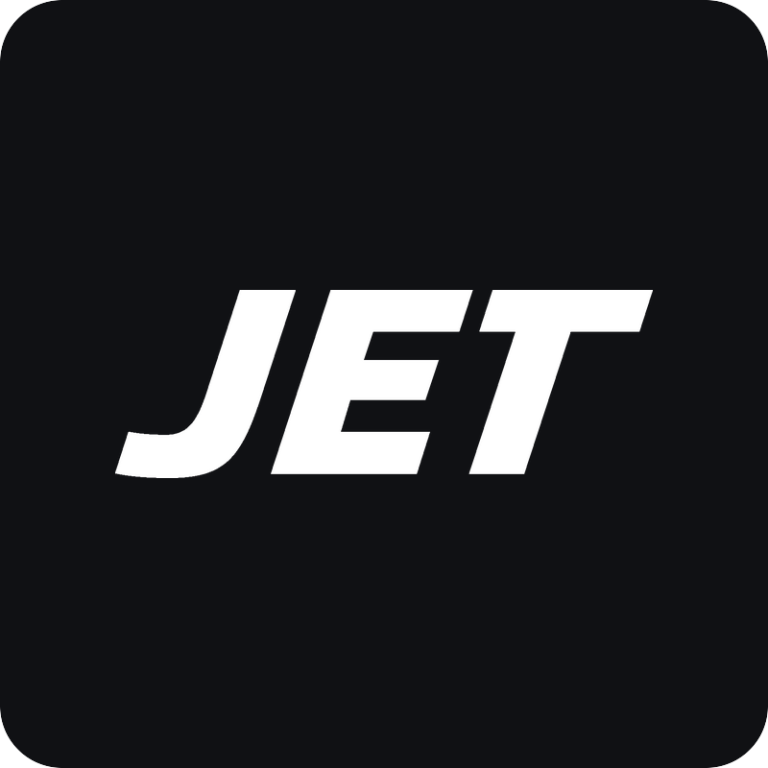 Nálepka Jet logo na auto