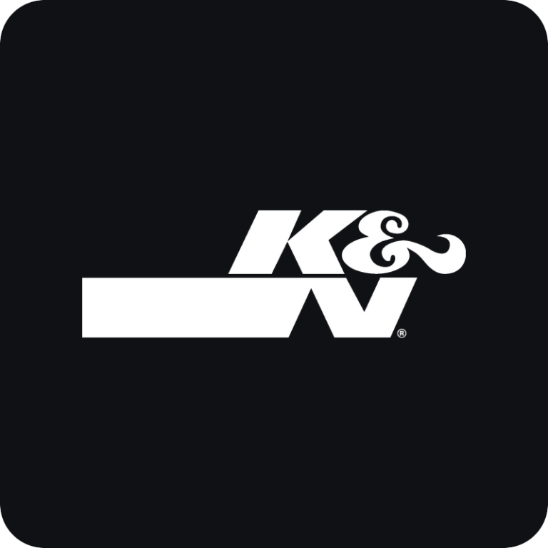Nálepka K&N logo na auto