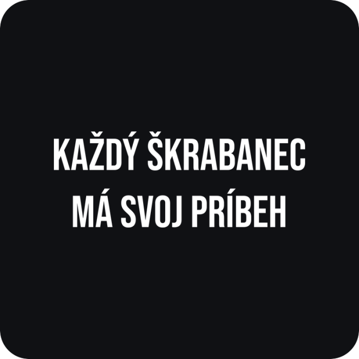Nálepka Každý škrabanec má svoj príbeh - rezaná nálepka na auto