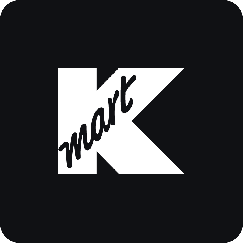 Kmart logo Nálepka Kmart logo na auto