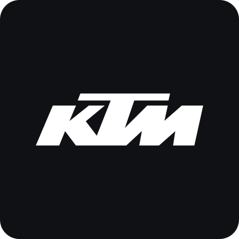 Nálepka KTM logo na auto