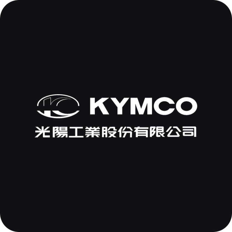 Nálepka Kymco logo na auto