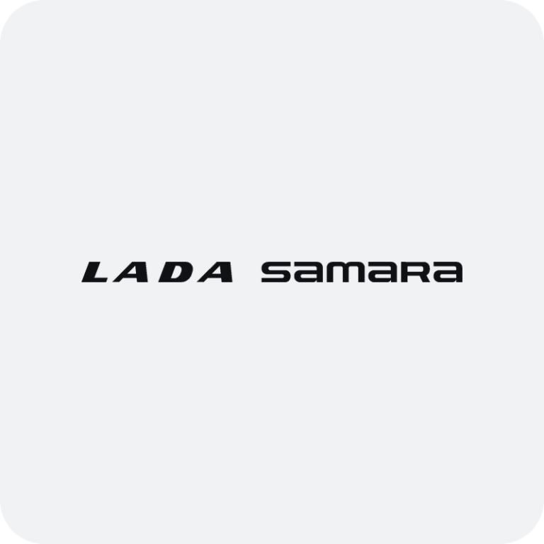 Nálepka Lada Samara logo na auto