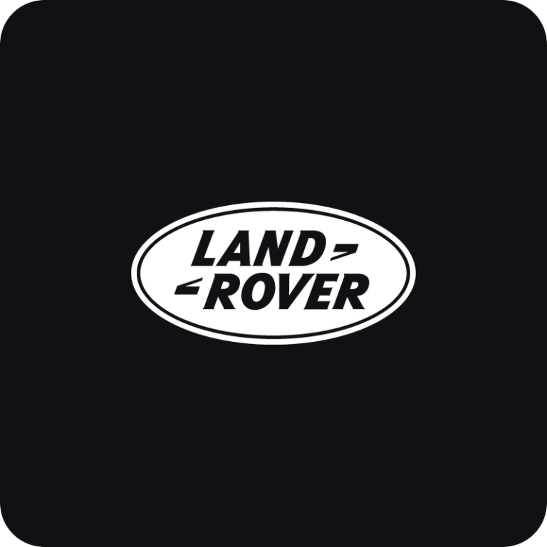 Nálepka Land Rover logo na auto