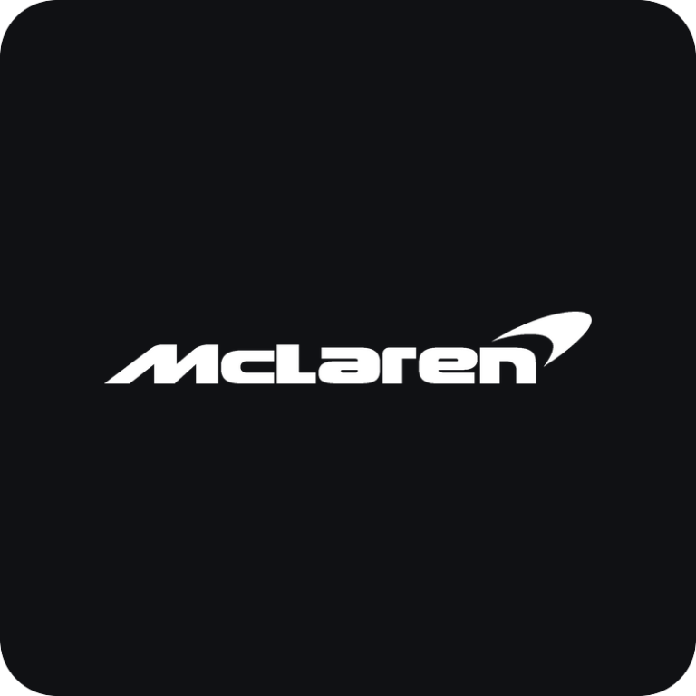 Nálepka McLaren logo na auto