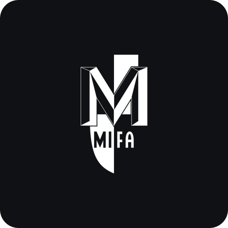 Nálepka MIFA logo na auto