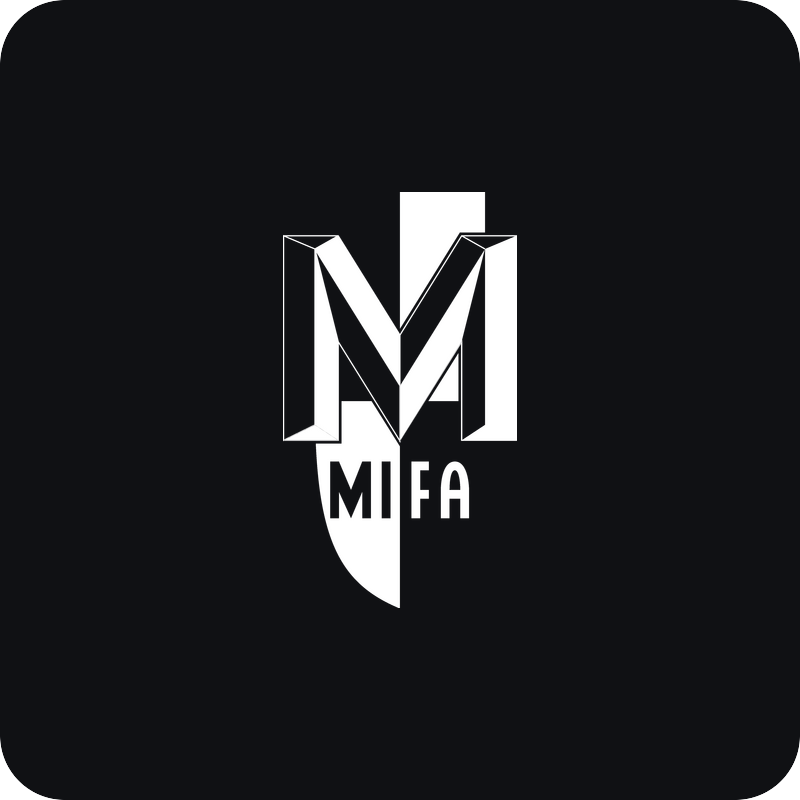 MIFA logo Nálepka MIFA logo na auto